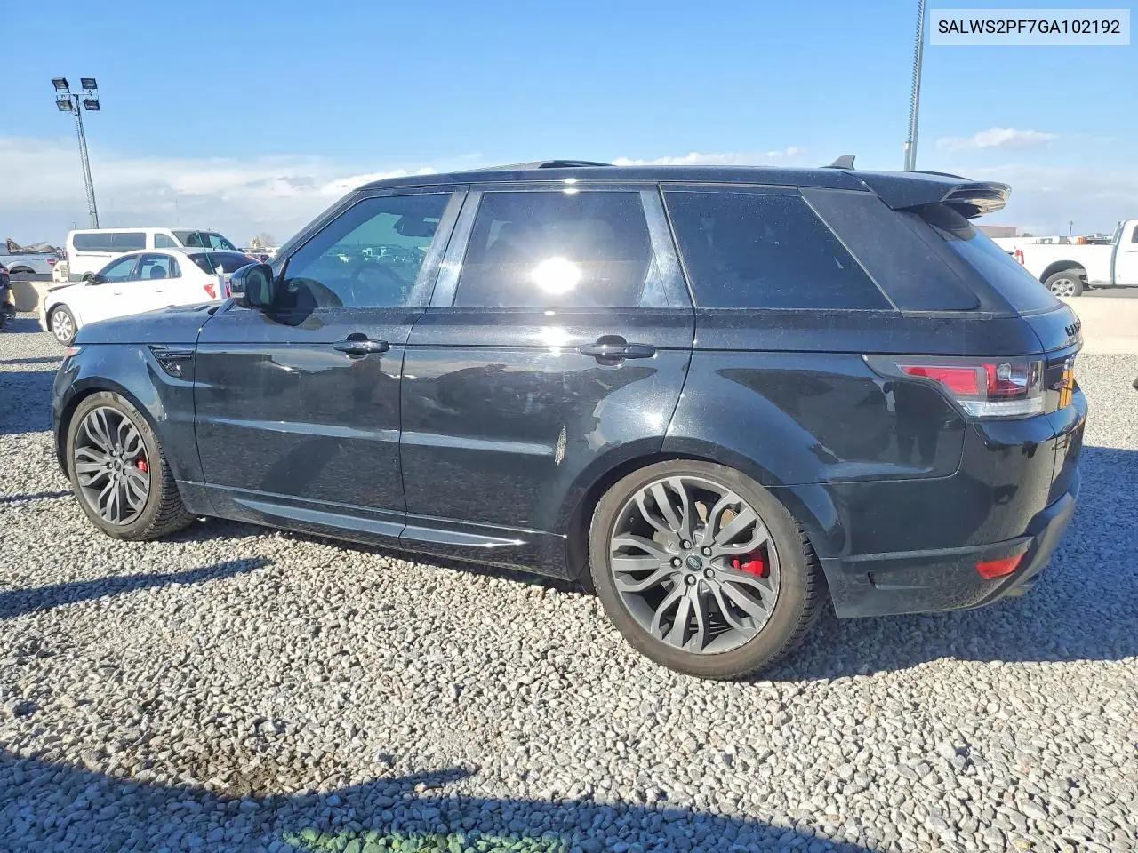 2016 Land Rover Range Rover Sport Hst VIN: SALWS2PF7GA102192 Lot: 77474305