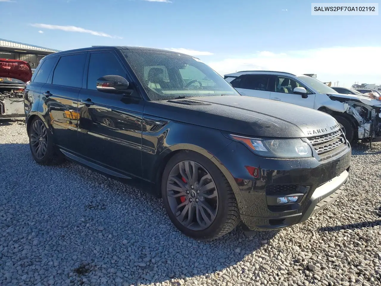2016 Land Rover Range Rover Sport Hst VIN: SALWS2PF7GA102192 Lot: 77474305