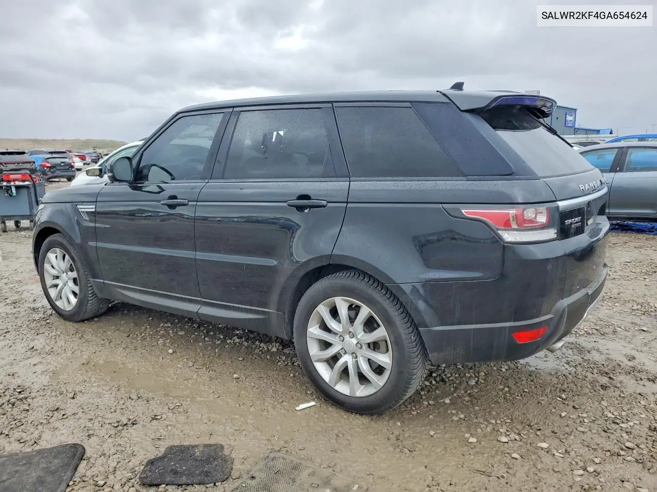 2016 Land Rover Range Rover Sport Hse VIN: SALWR2KF4GA654624 Lot: 79968345