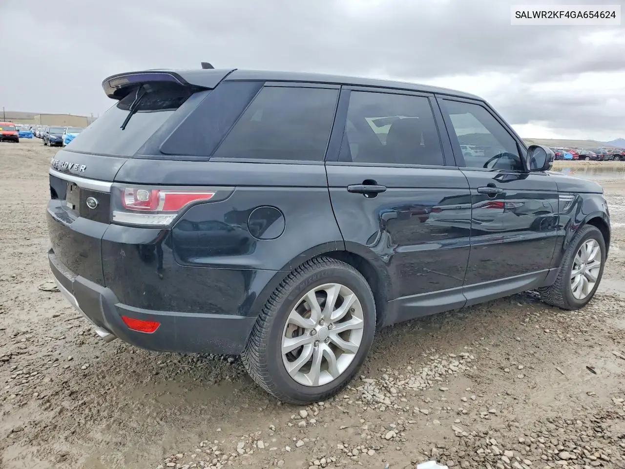 2016 Land Rover Range Rover Sport Hse VIN: SALWR2KF4GA654624 Lot: 79968345