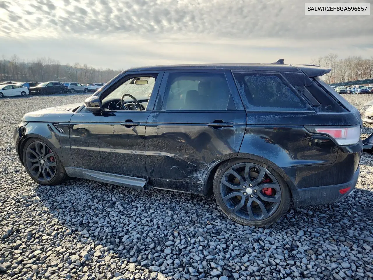 SALWR2EF8GA596657 2016 Land Rover Range Rover Sport Sc
