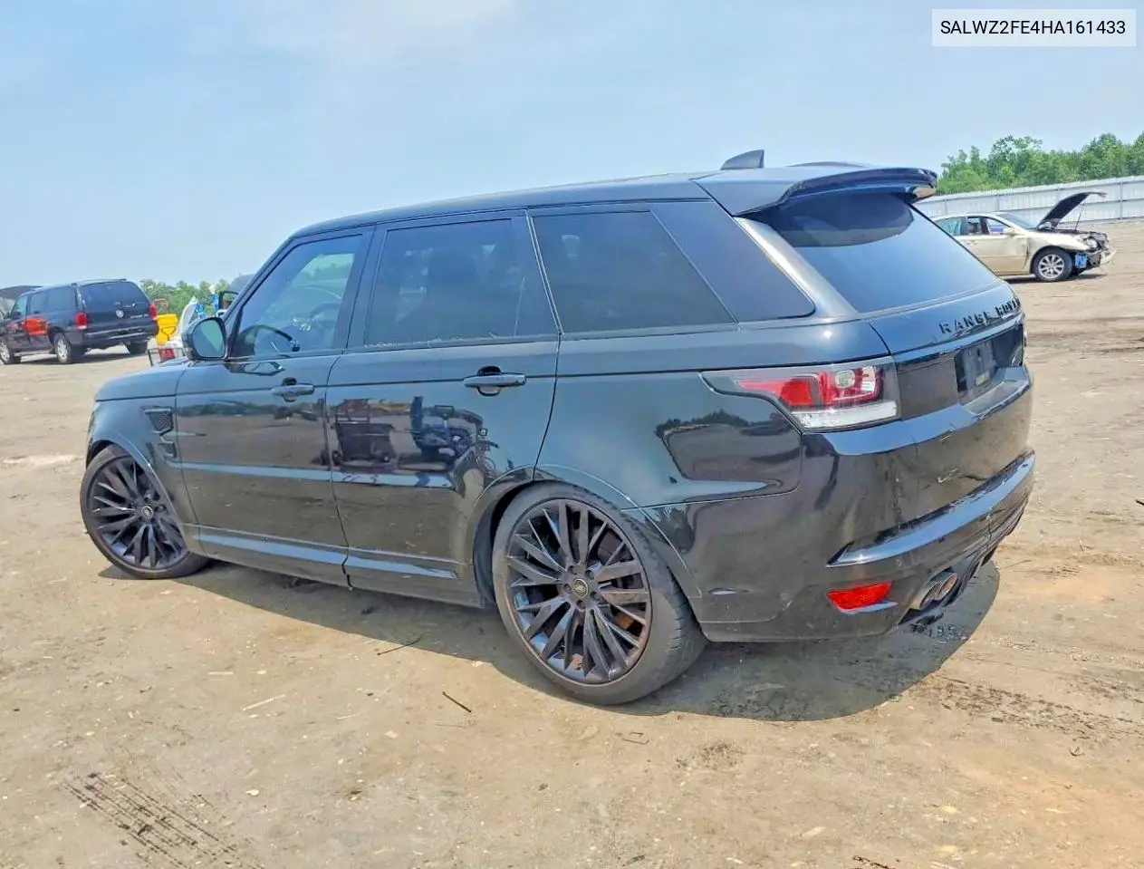 2017 Land Rover Range Rover Sport Svr VIN: SALWZ2FE4HA161433 Lot: 60946566