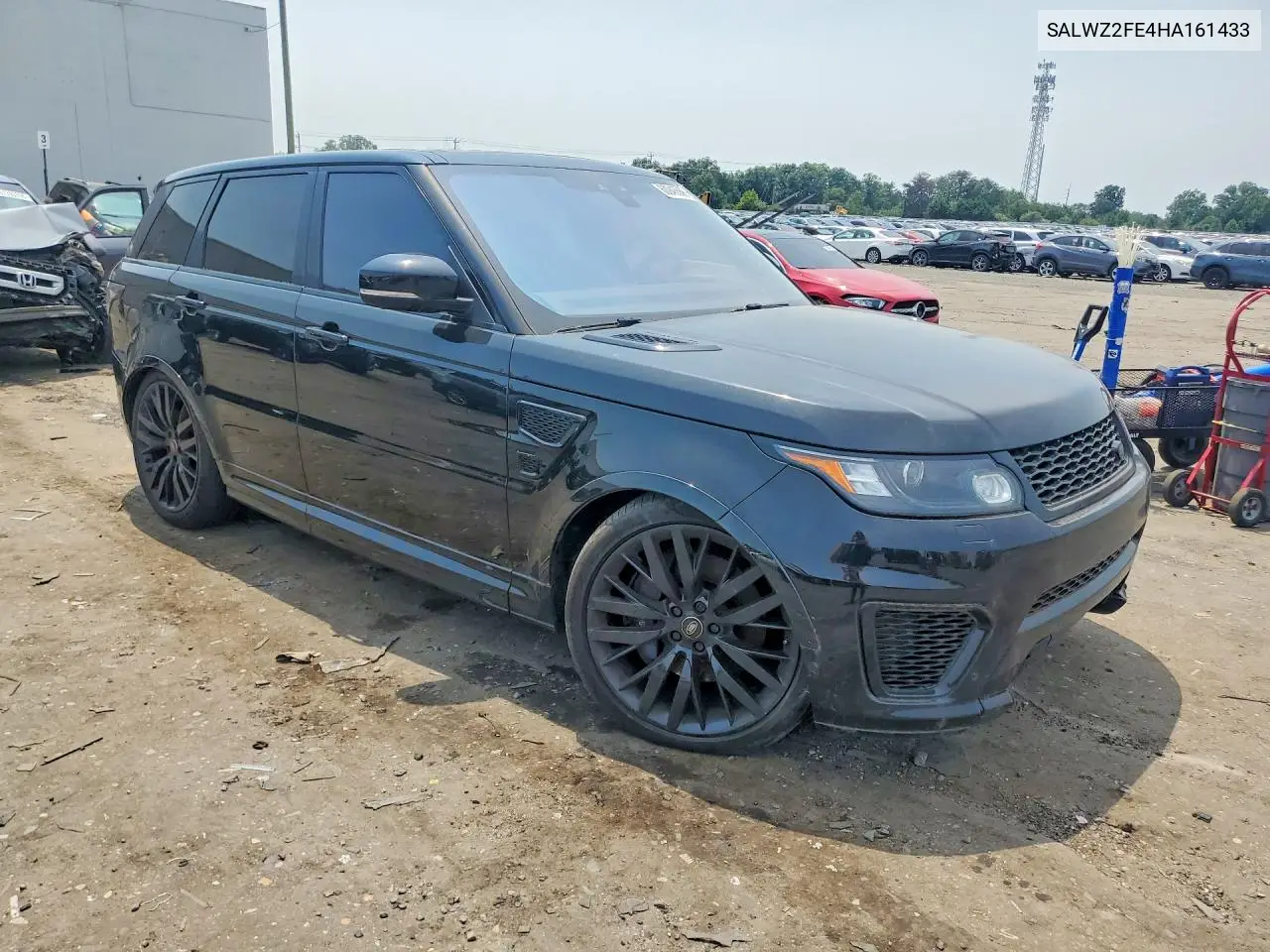 2017 Land Rover Range Rover Sport Svr VIN: SALWZ2FE4HA161433 Lot: 60946566