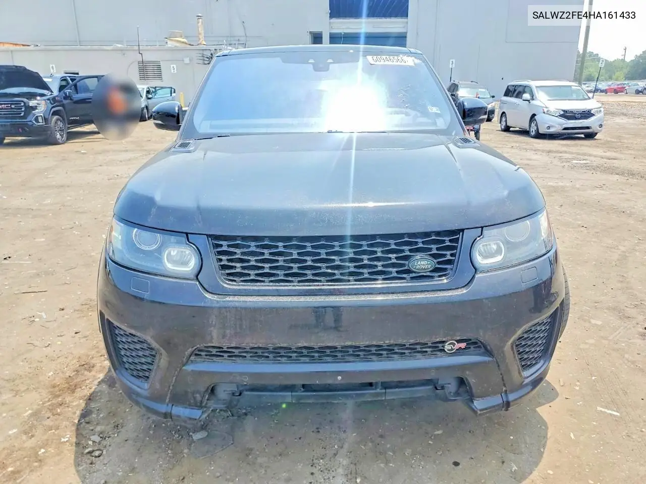 2017 Land Rover Range Rover Sport Svr VIN: SALWZ2FE4HA161433 Lot: 60946566