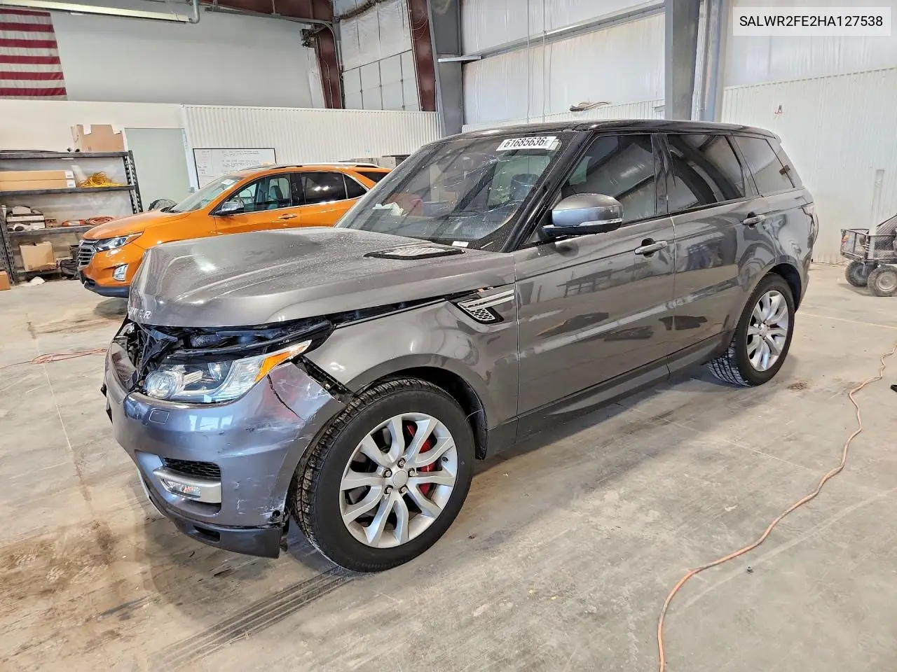 2017 Land Rover Range Rover Sport Sc VIN: SALWR2FE2HA127538 Lot: 61685636