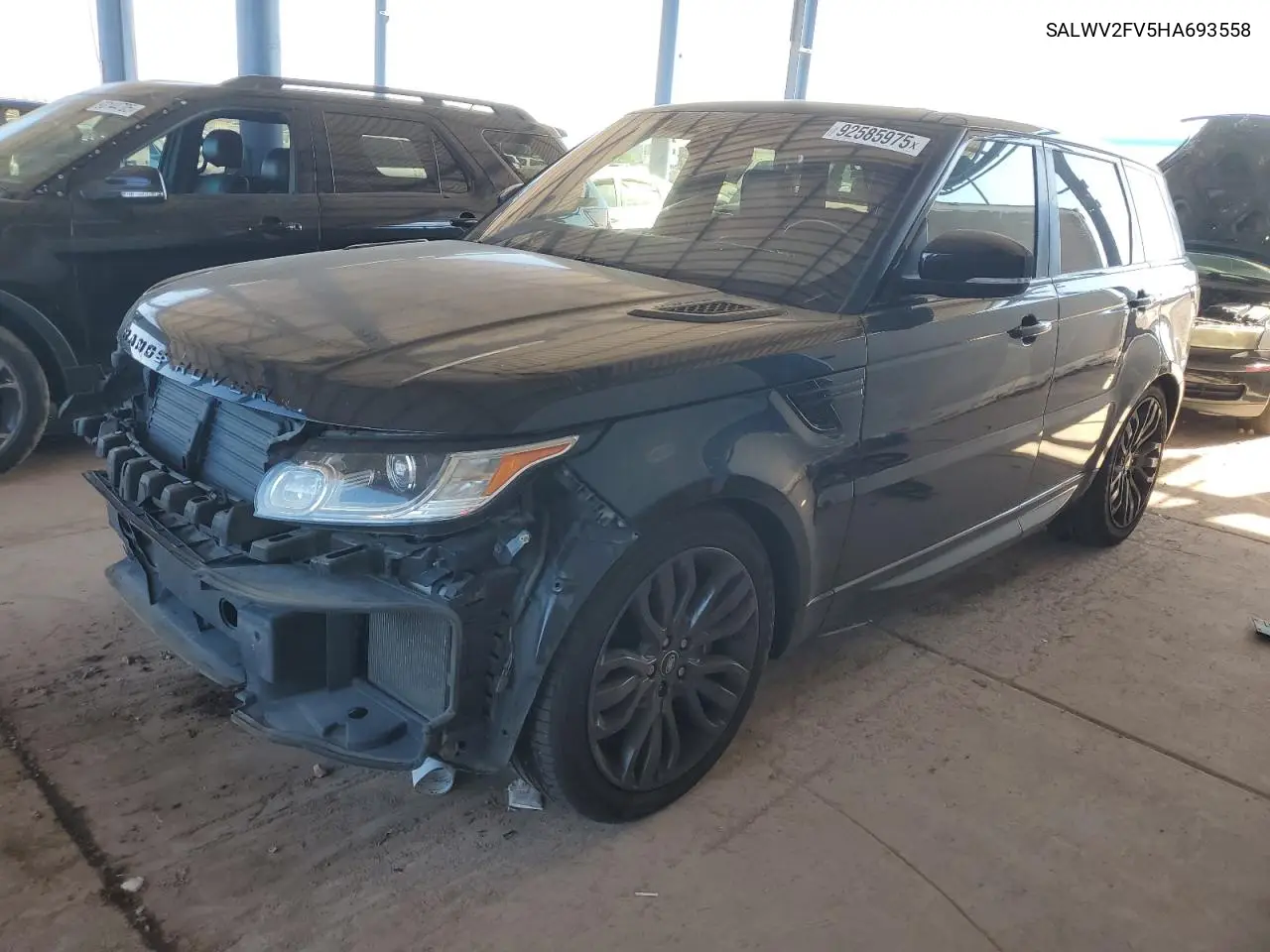 SALWV2FV5HA693558 2017 Land Rover Range Rover Sport Hse Dynamic