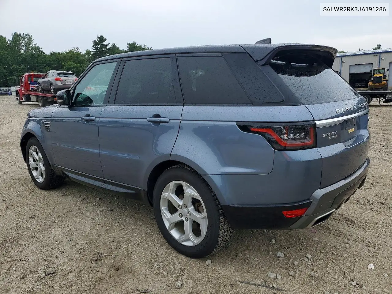 2018 Land Rover Range Rover Sport Hse VIN: SALWR2RK3JA191286 Lot: 61939476