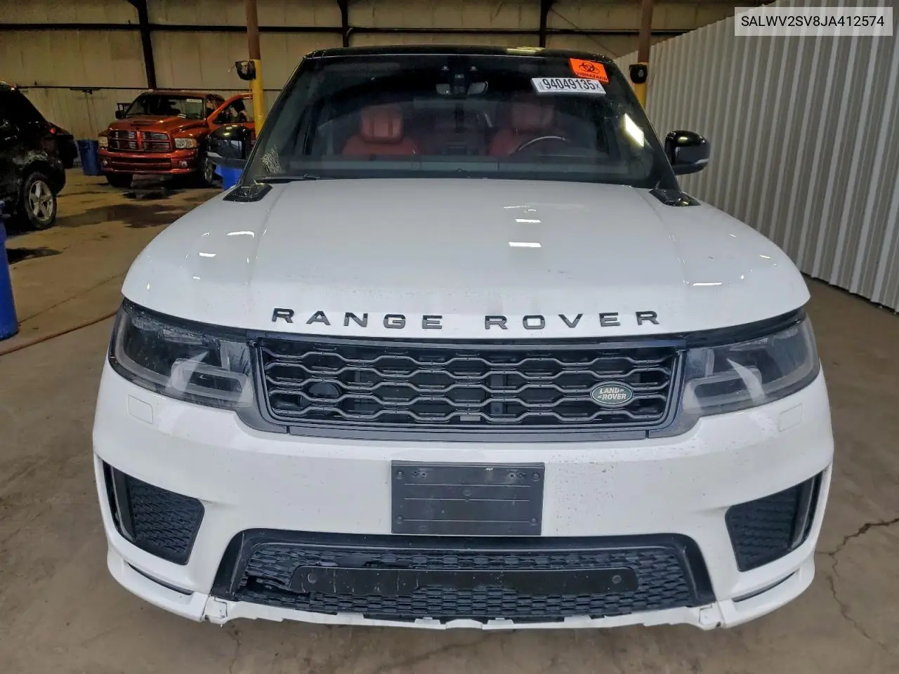 SALWV2SV8JA412574 2018 Land Rover Range Rover Sport Hse Dynamic