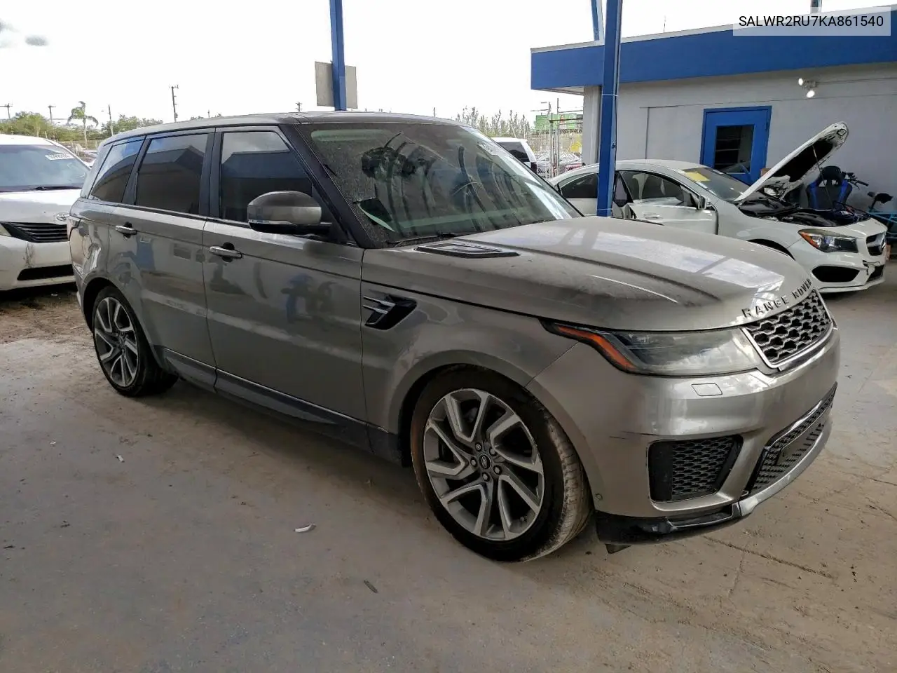 SALWR2RU7KA861540 2019 Land Rover Range Rover Sport Hse