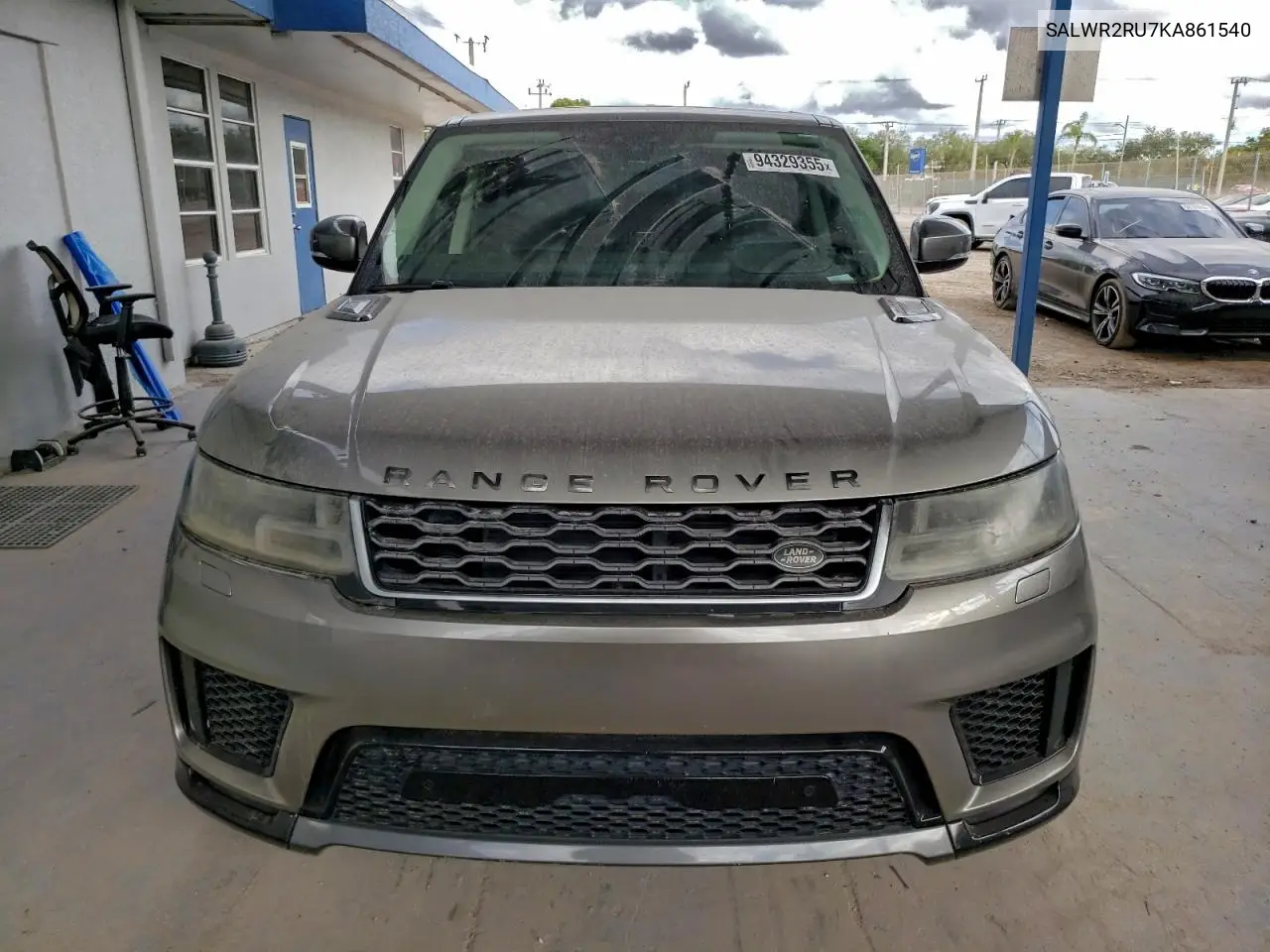 SALWR2RU7KA861540 2019 Land Rover Range Rover Sport Hse