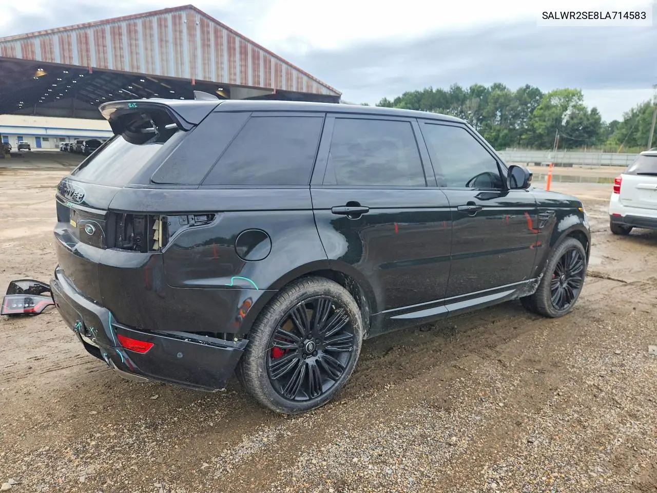 2020 Land Rover Range Rover Sport P525 Hse VIN: SALWR2SE8LA714583 Lot: 60085196
