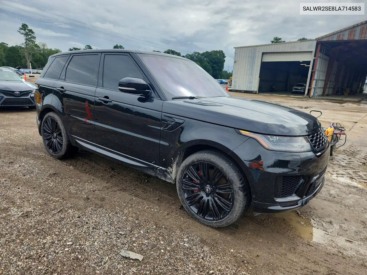 2020 Land Rover Range Rover Sport P525 Hse VIN: SALWR2SE8LA714583 Lot: 60085196