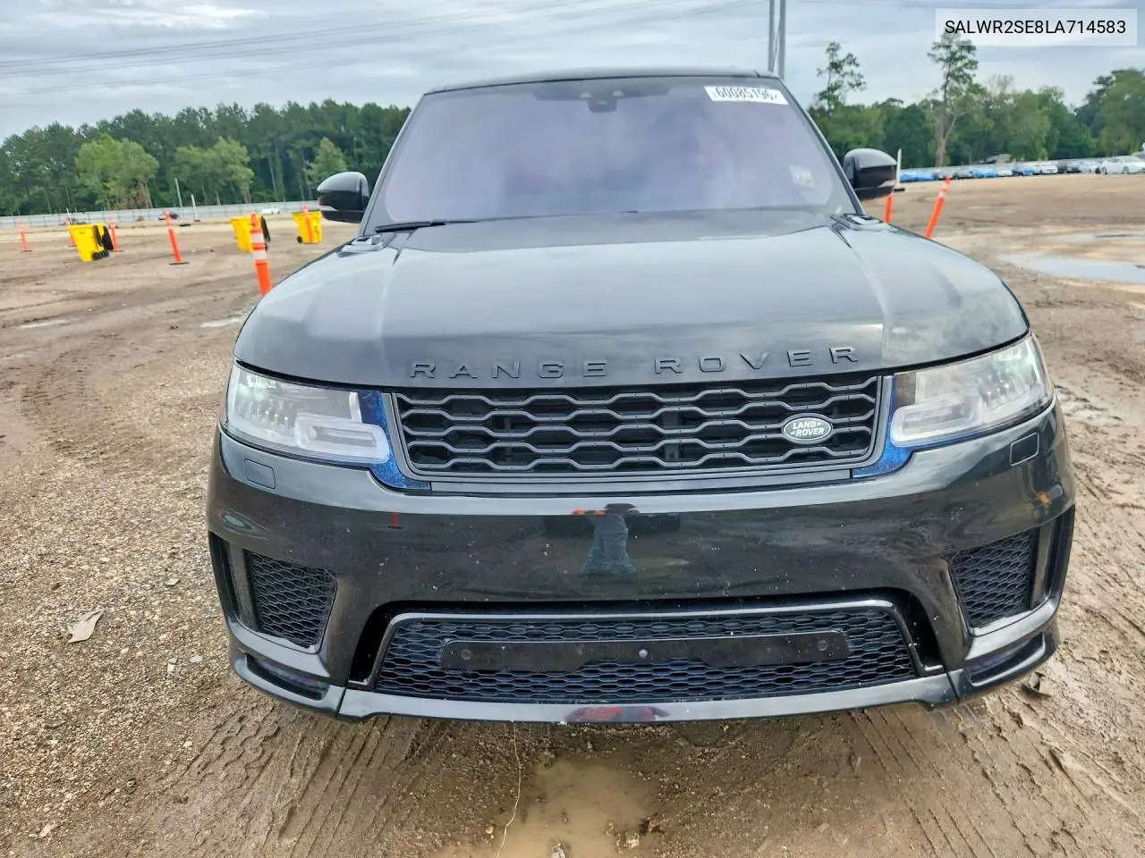 2020 Land Rover Range Rover Sport P525 Hse VIN: SALWR2SE8LA714583 Lot: 60085196