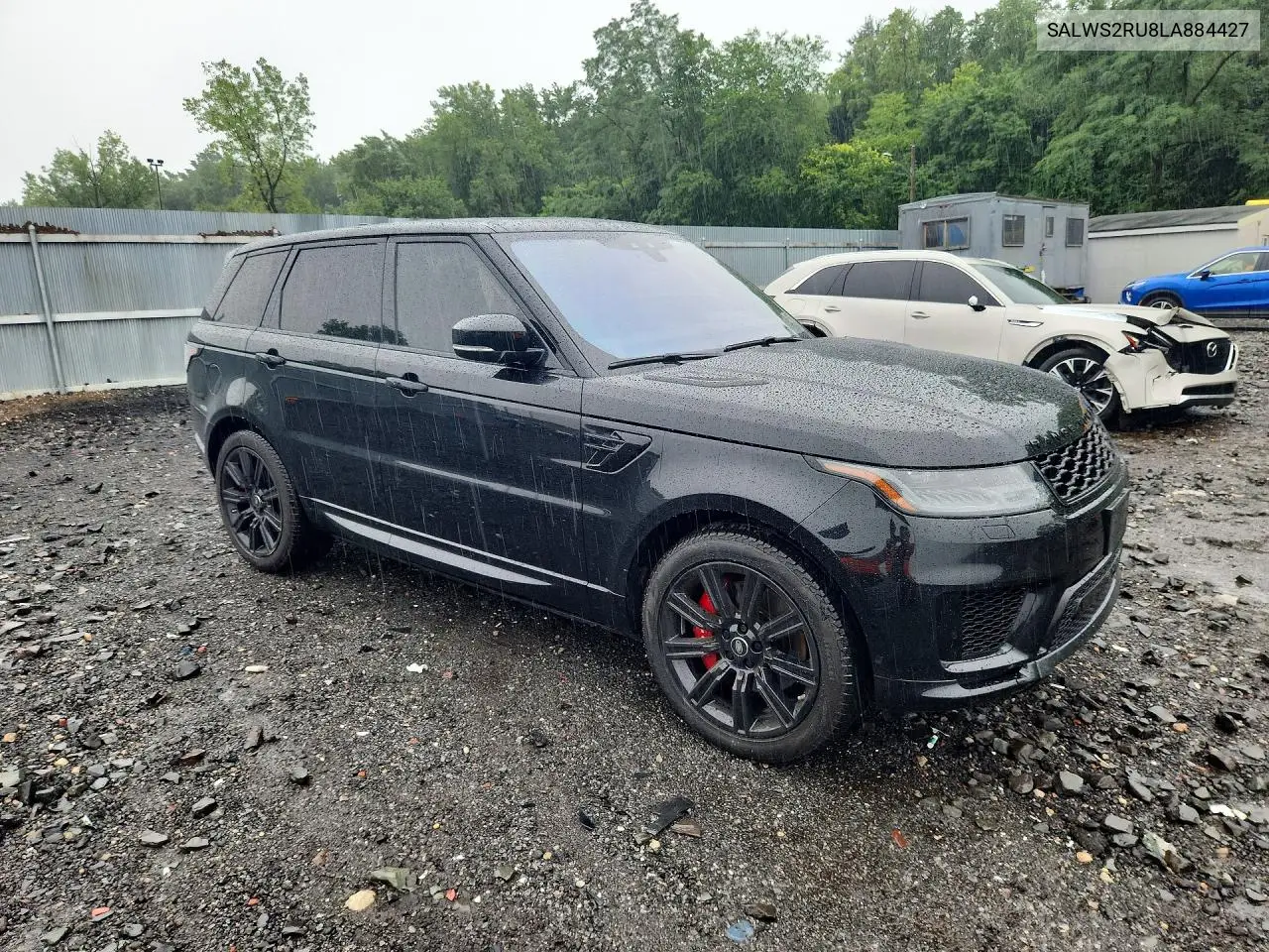 2020 Land Rover Range Rover Sport Hst VIN: SALWS2RU8LA884427 Lot: 60085276