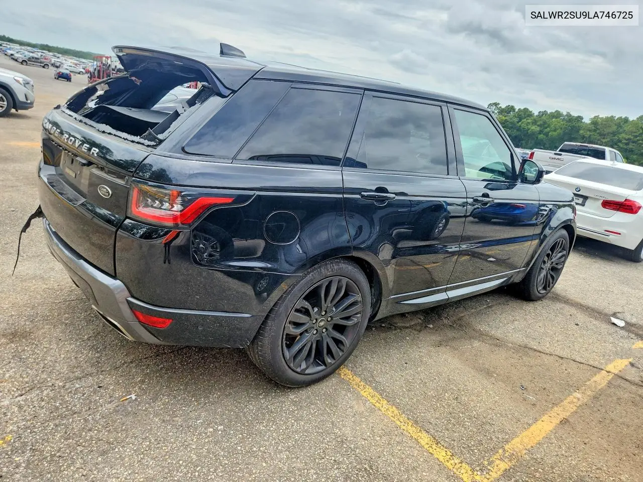 2020 Land Rover Range Rover Sport Hse VIN: SALWR2SU9LA746725 Lot: 60939146