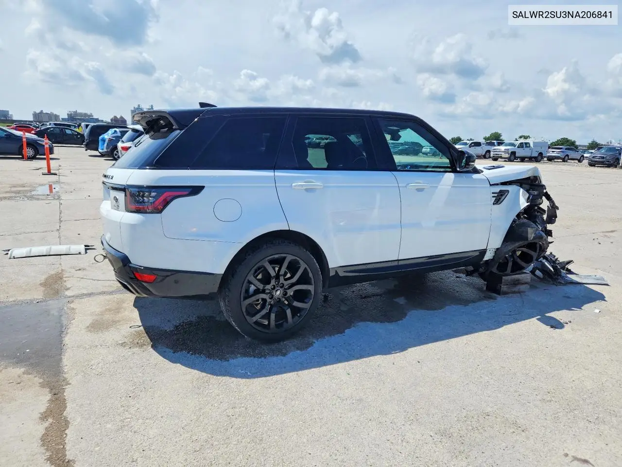 2022 Land Rover Range Rover Sport Hse Silver Edition VIN: SALWR2SU3NA206841 Lot: 60113796