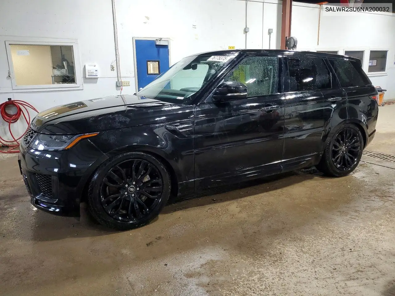 2022 Land Rover Range Rover Sport Hse Silver Edition VIN: SALWR2SU6NA200032 Lot: 76775375
