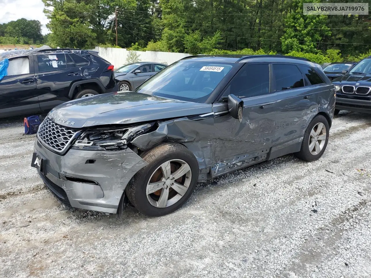 2018 Land Rover Range Rover Velar S VIN: SALYB2RV8JA719976 Lot: 58494615