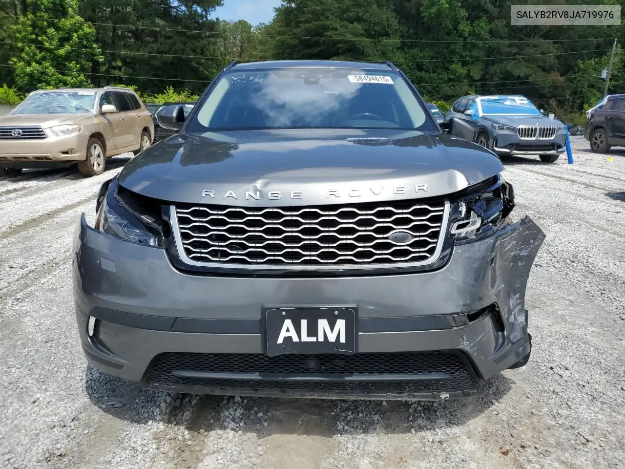 2018 Land Rover Range Rover Velar S VIN: SALYB2RV8JA719976 Lot: 58494615