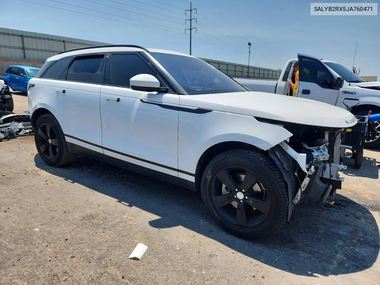2018 Land Rover Range Rover Velar S VIN: SALYB2RX5JA760471 Lot: 59163956