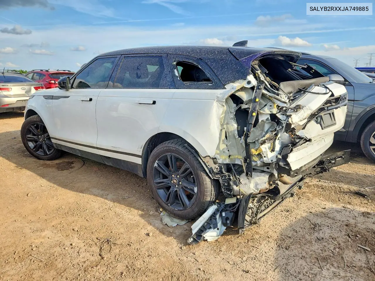 2018 Land Rover Range Rover Velar S VIN: SALYB2RXXJA749885 Lot: 59675086