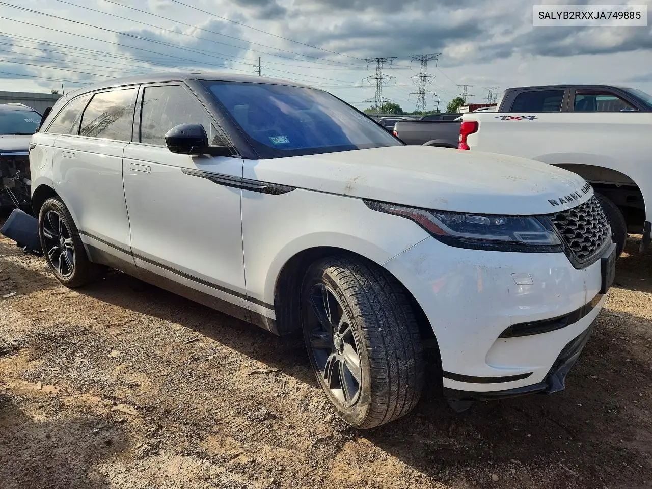 2018 Land Rover Range Rover Velar S VIN: SALYB2RXXJA749885 Lot: 59675086