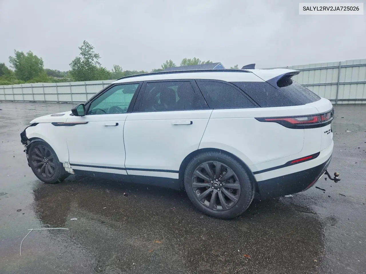 2018 Land Rover Range Rover Velar R-Dynamic Se VIN: SALYL2RV2JA725026 Lot: 59879256