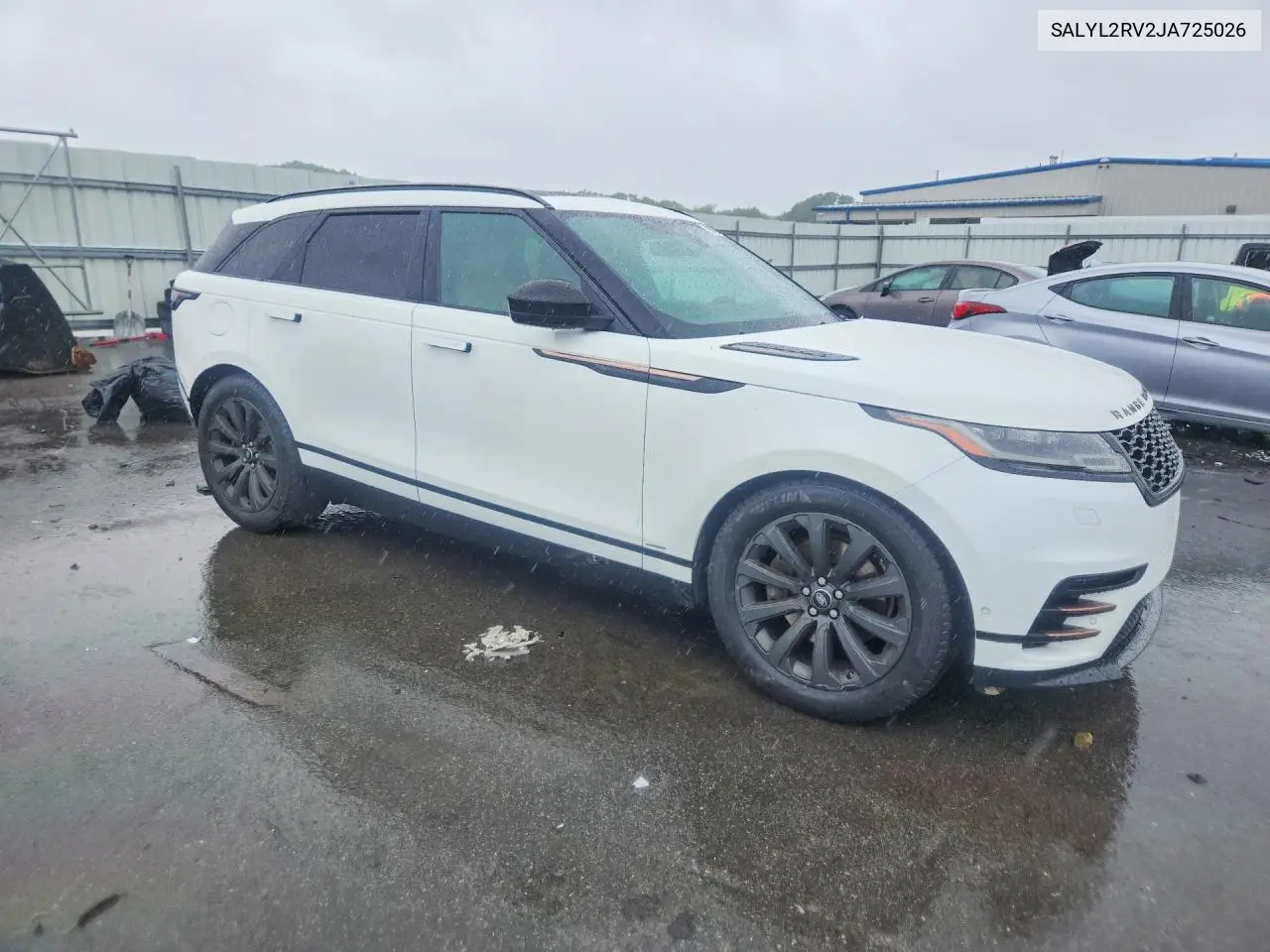 2018 Land Rover Range Rover Velar R-Dynamic Se VIN: SALYL2RV2JA725026 Lot: 59879256