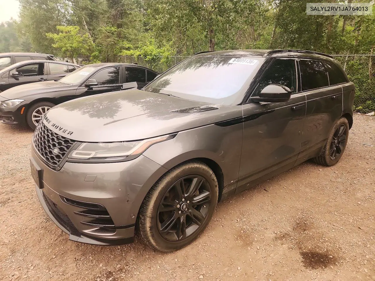 2018 Land Rover Range Rover Velar R-Dynamic Se VIN: SALYL2RV1JA764013 Lot: 61009136