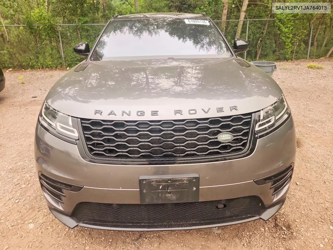 2018 Land Rover Range Rover Velar R-Dynamic Se VIN: SALYL2RV1JA764013 Lot: 61009136