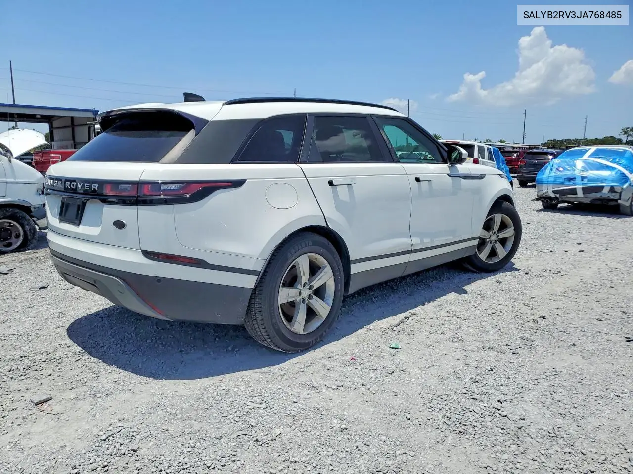 2018 Land Rover Range Rover Velar S VIN: SALYB2RV3JA768485 Lot: 61315526