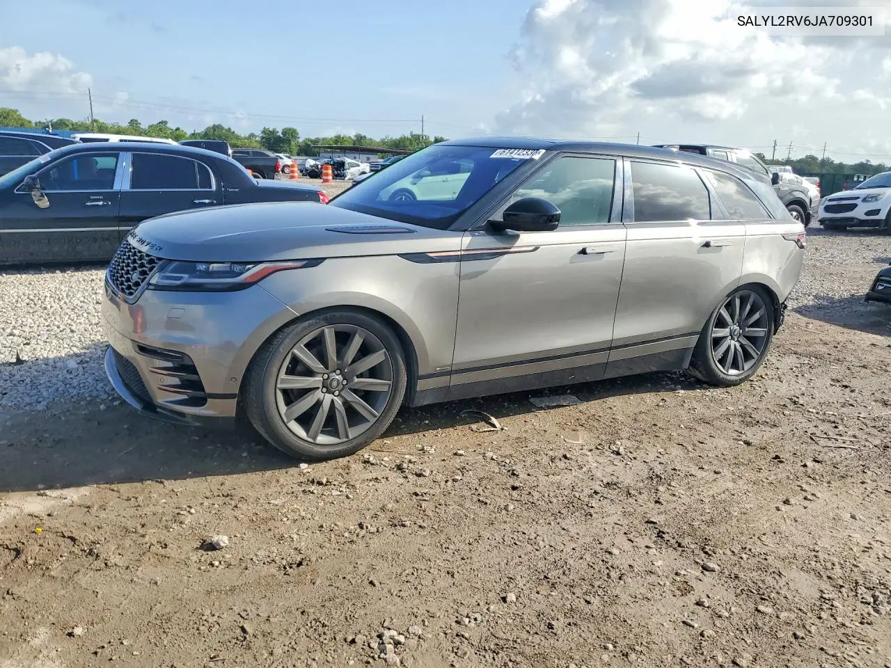 2018 Land Rover Range Rover Velar R-Dynamic Se VIN: SALYL2RV6JA709301 Lot: 61412336