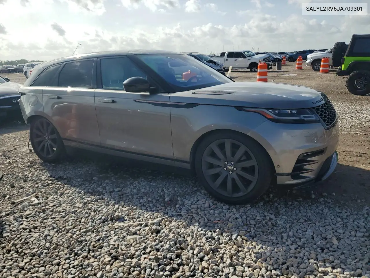 2018 Land Rover Range Rover Velar R-Dynamic Se VIN: SALYL2RV6JA709301 Lot: 61412336
