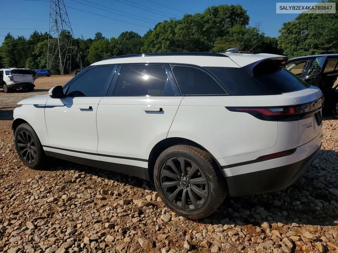 2019 Land Rover Range Rover Velar S VIN: SALYB2EX4KA780847 Lot: 61124326