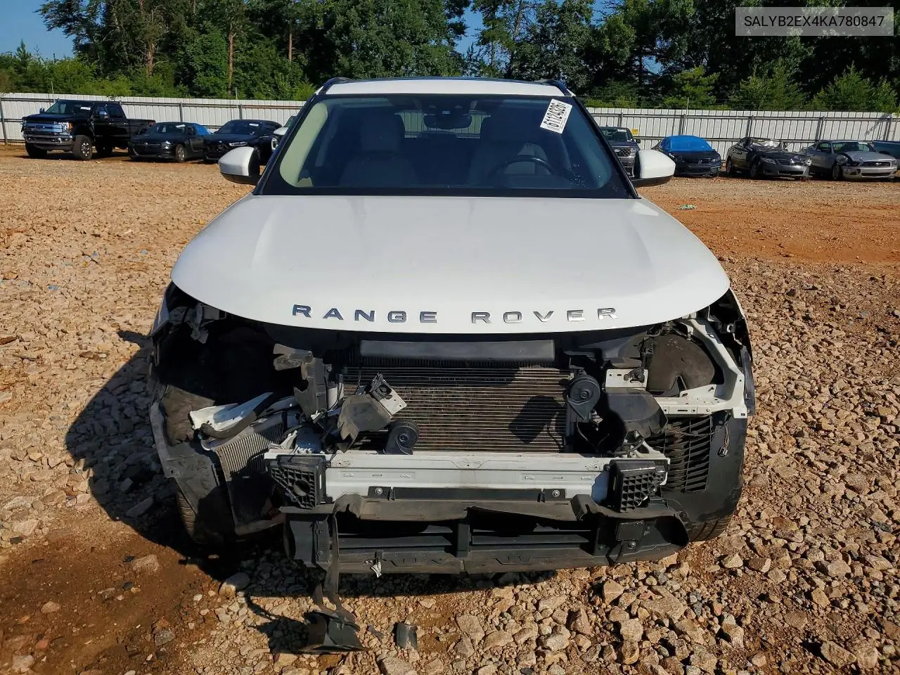 2019 Land Rover Range Rover Velar S VIN: SALYB2EX4KA780847 Lot: 61124326