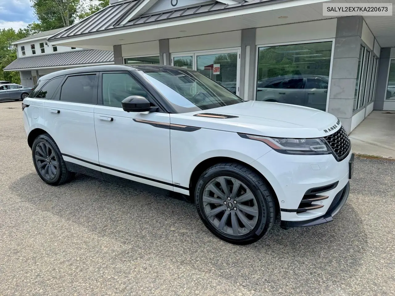2019 Land Range Rove VIN: SALYL2EX7KA220673 Lot: 61552816