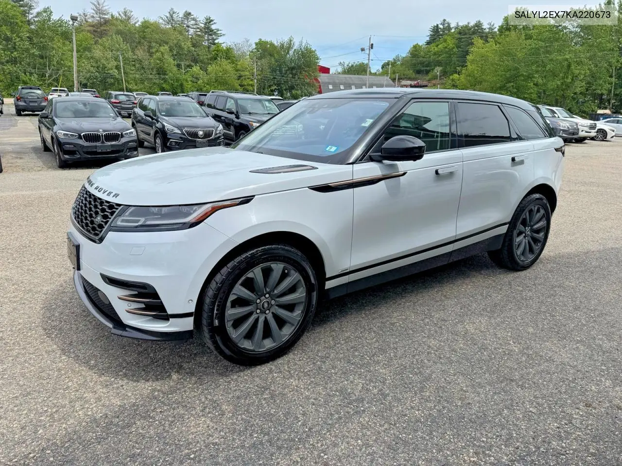 2019 Land Range Rove VIN: SALYL2EX7KA220673 Lot: 61552816