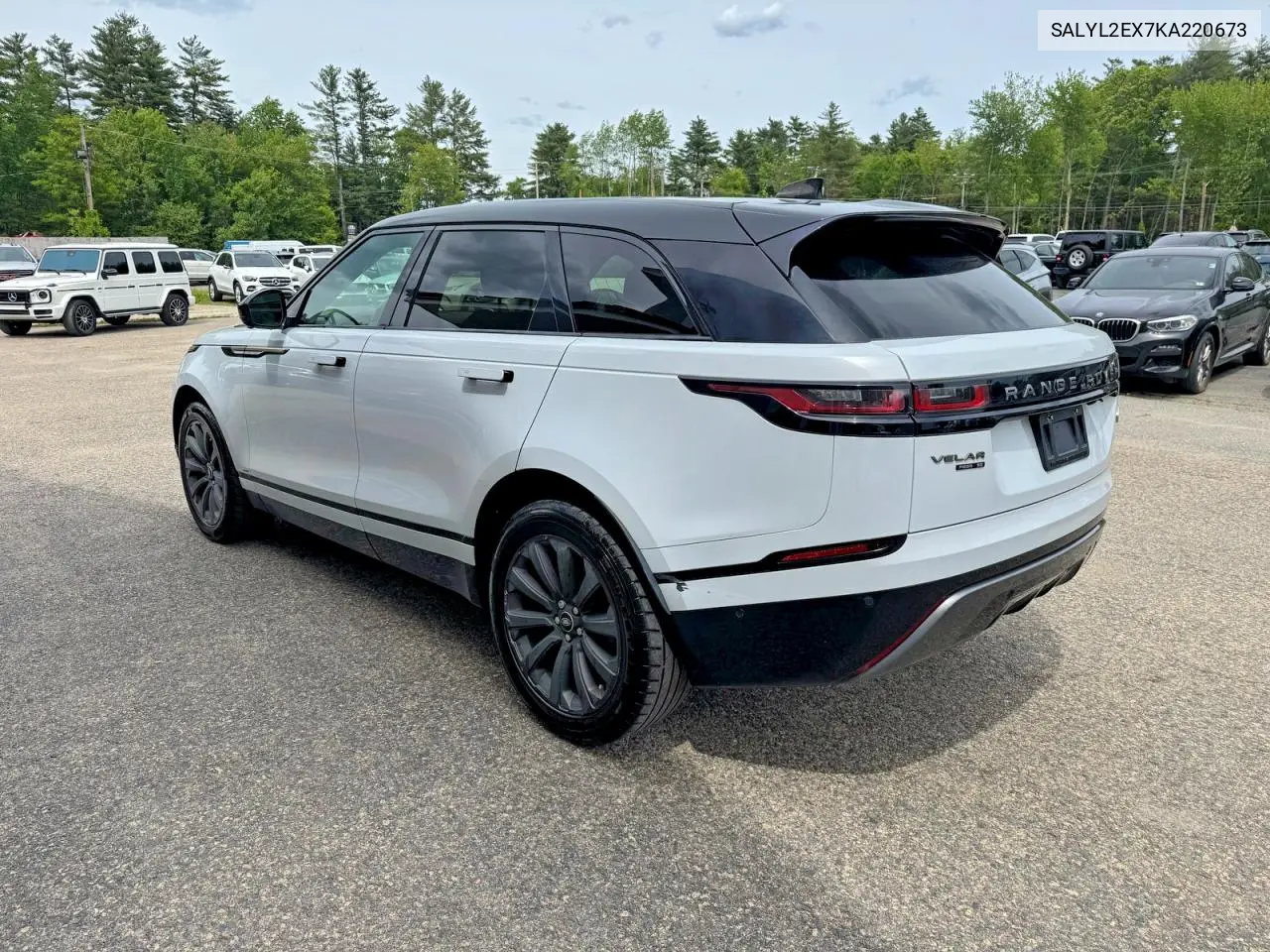 2019 Land Range Rove VIN: SALYL2EX7KA220673 Lot: 61552816