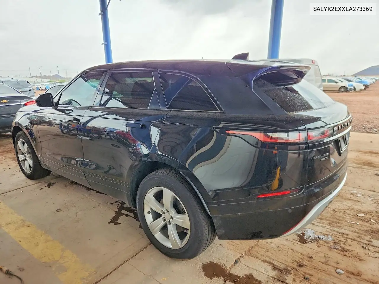 2020 Land Rover Range Rover Velar R-Dynamic S VIN: SALYK2EXXLA273369 Lot: 60788336