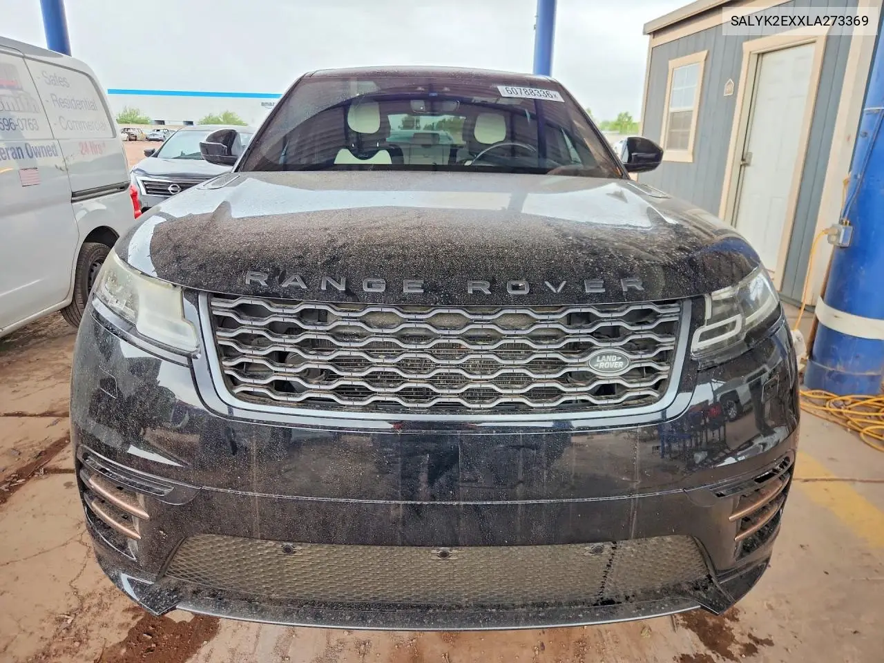 2020 Land Rover Range Rover Velar R-Dynamic S VIN: SALYK2EXXLA273369 Lot: 60788336