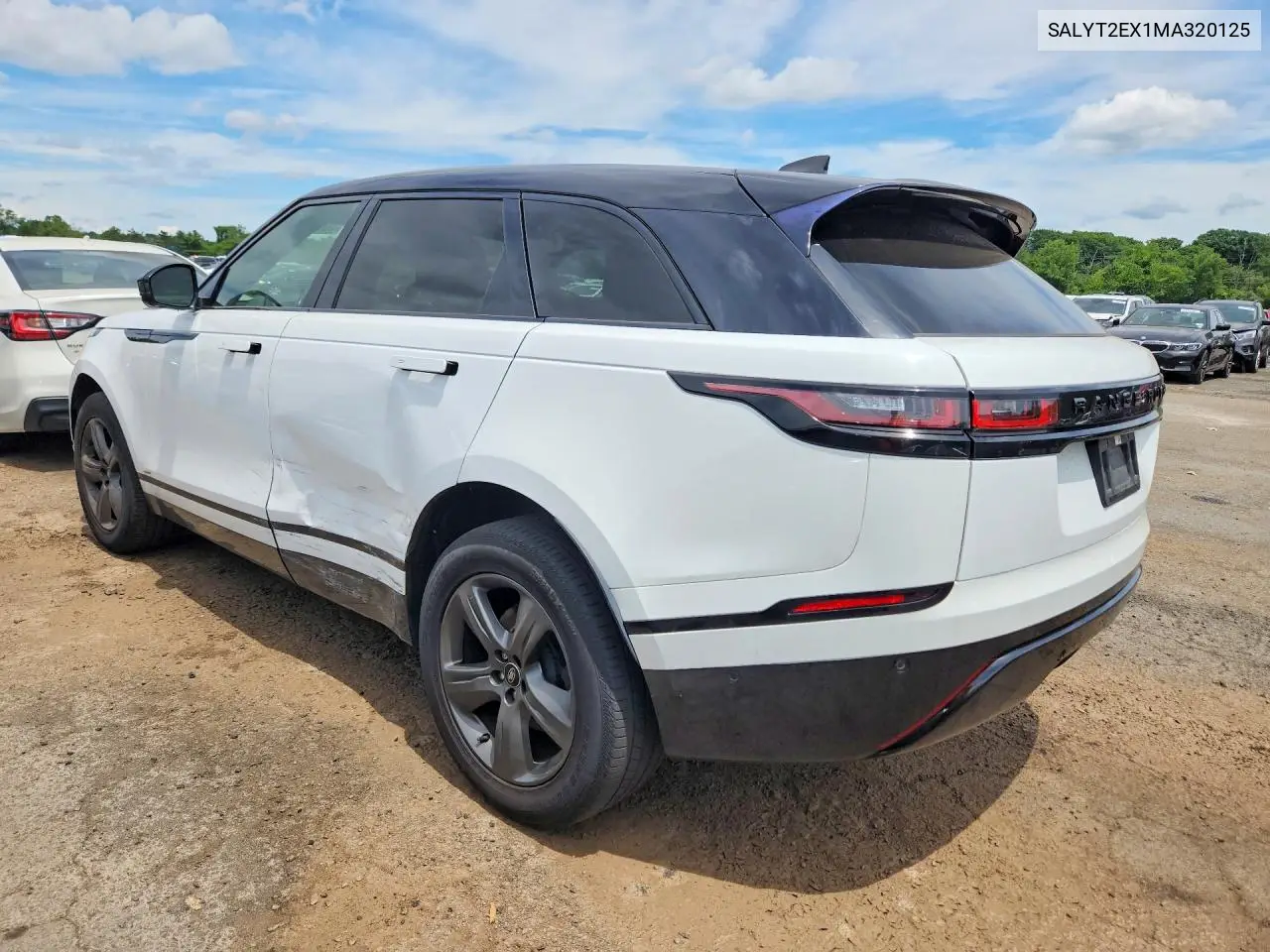 2021 Land Rover Range Rover Velar R-Dynamic S VIN: SALYT2EX1MA320125 Lot: 59789046