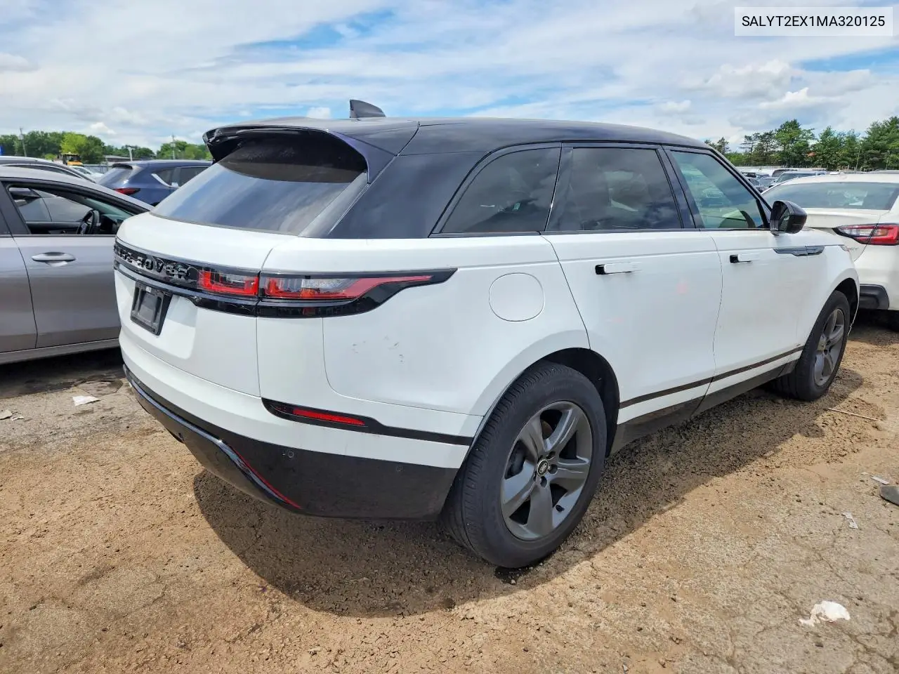 2021 Land Rover Range Rover Velar R-Dynamic S VIN: SALYT2EX1MA320125 Lot: 59789046