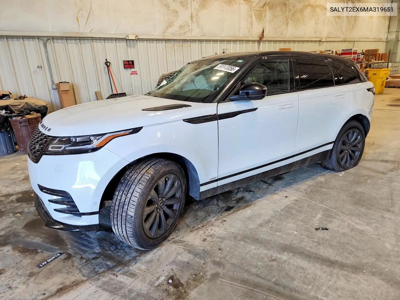 2021 Land Rover Range Rover Velar R-Dynamic S VIN: SALYT2EX6MA319651 Lot: 59843056