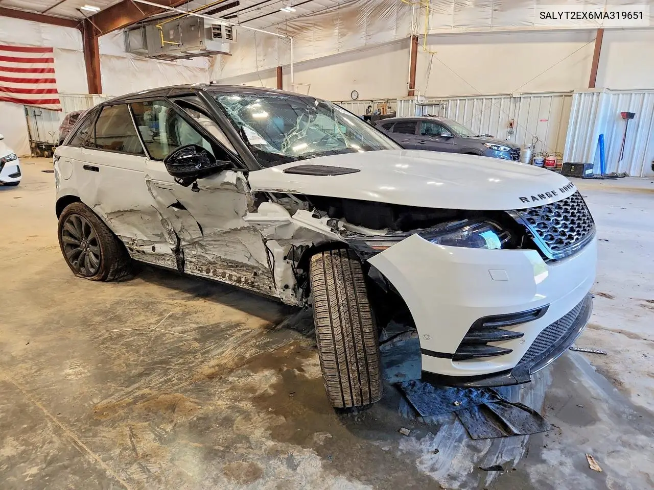 2021 Land Rover Range Rover Velar R-Dynamic S VIN: SALYT2EX6MA319651 Lot: 59843056