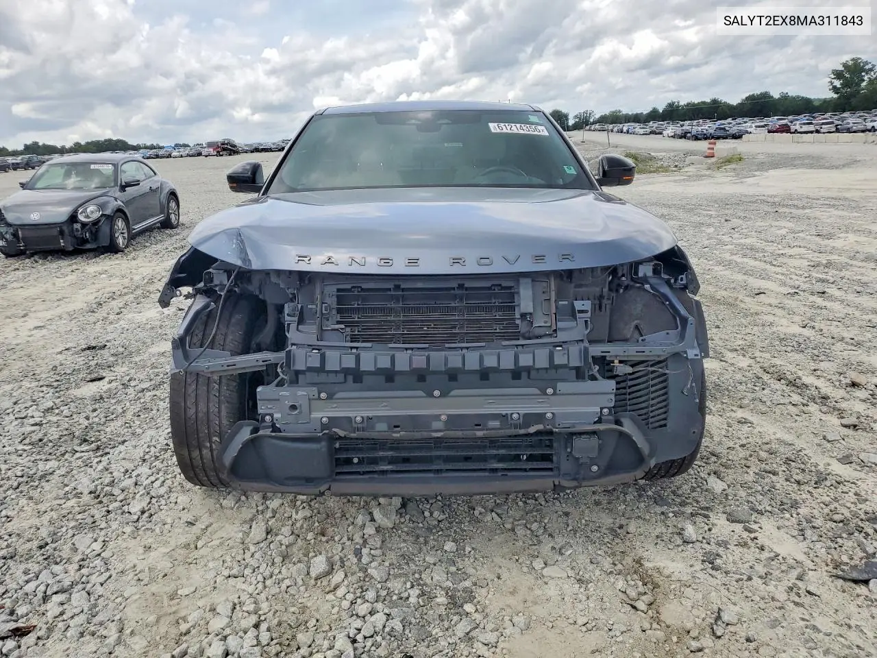 2021 Land Rover Range Rover Velar R-Dynamic S VIN: SALYT2EX8MA311843 Lot: 61214356