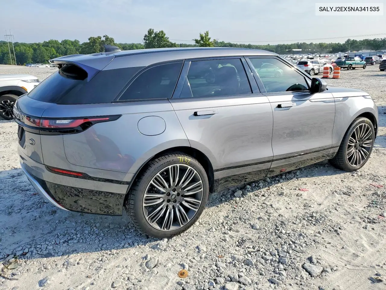 2022 Land Rover Range Rover Velar S VIN: SALYJ2EX5NA341535 Lot: 60614046