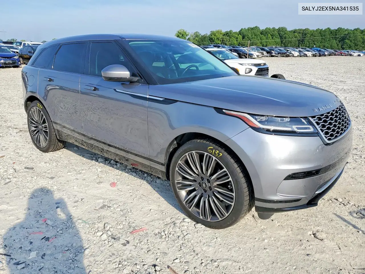 2022 Land Rover Range Rover Velar S VIN: SALYJ2EX5NA341535 Lot: 60614046