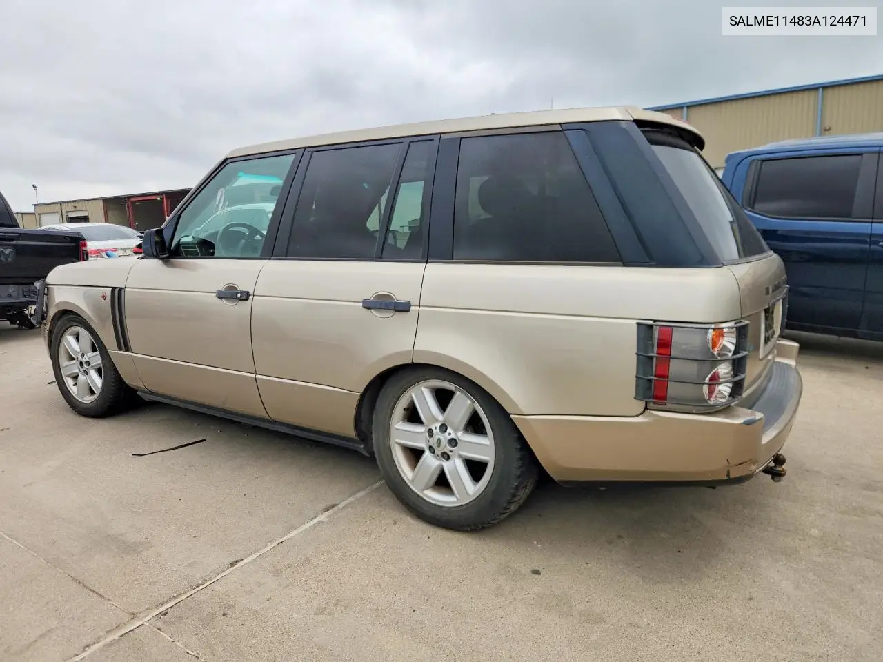 2003 Land Rover Range Rover Hse VIN: SALME11483A124471 Lot: 57339446