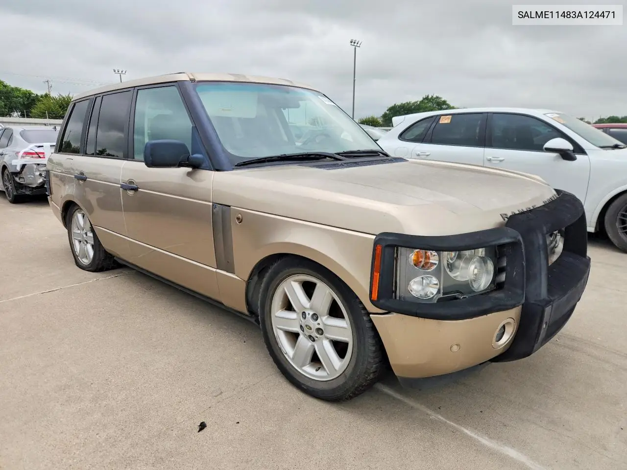 2003 Land Rover Range Rover Hse VIN: SALME11483A124471 Lot: 57339446