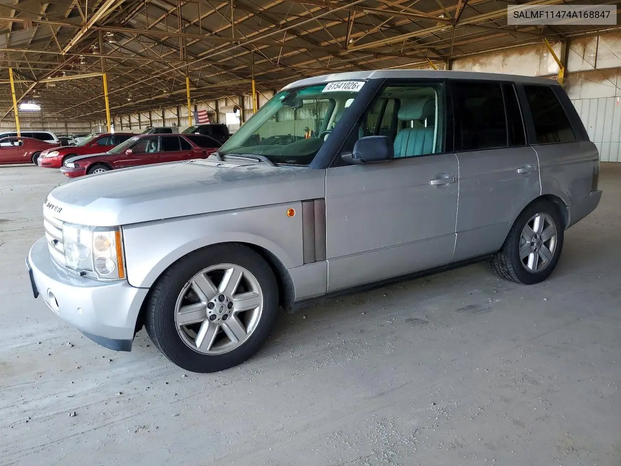 2004 Land Rover Range Rover Hse VIN: SALMF11474A168847 Lot: 61541026